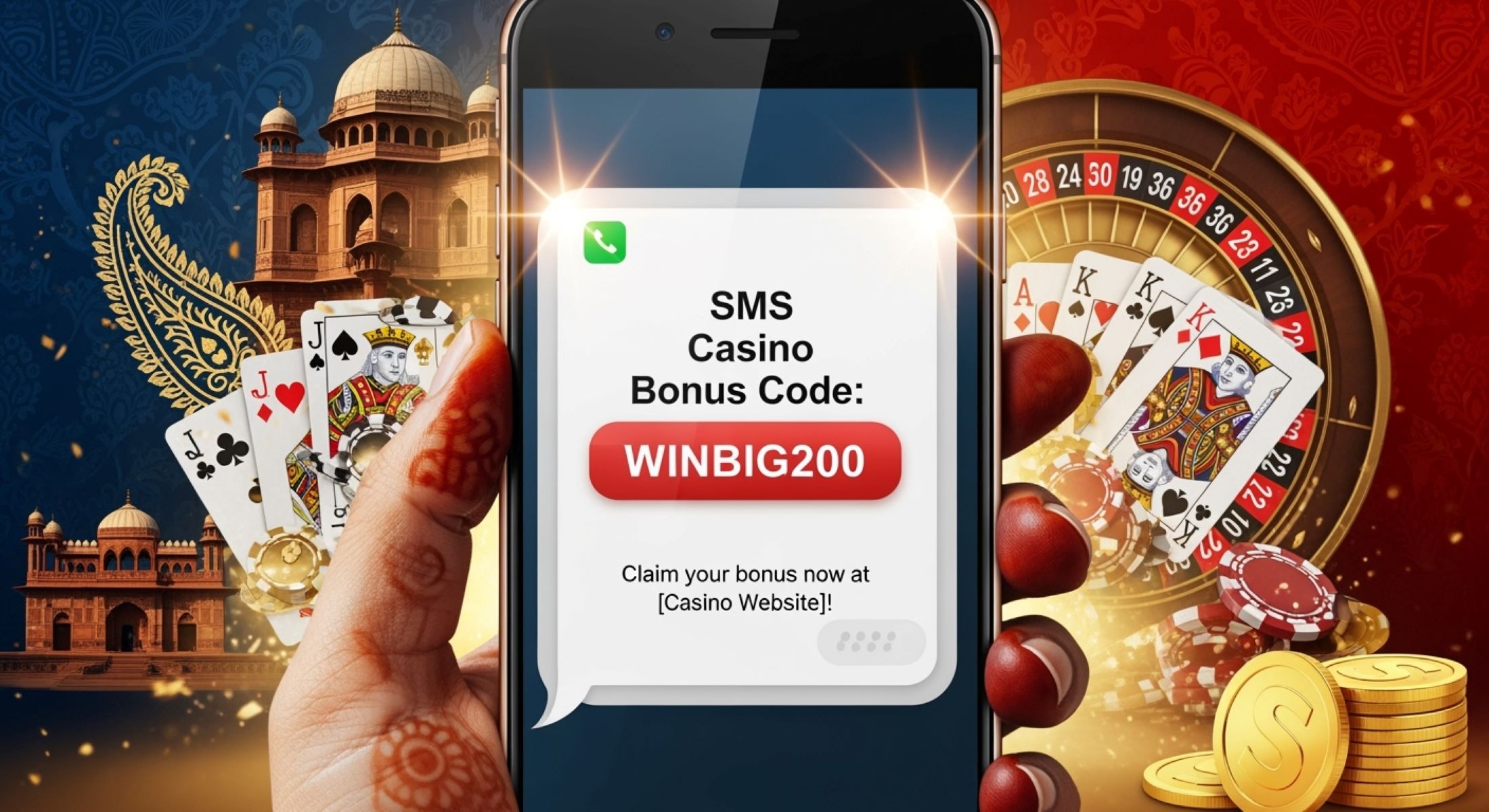 Casino Bonus Codes via SMS